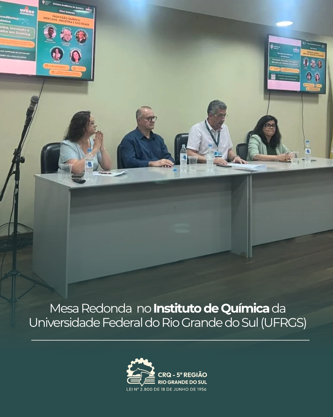 Mesa Redonda  no Instituto de Química da Universidade Federal do Rio Grande do Sul (UFRGS) mesa-redonda-no-instituto-de-quimica-da-universidade-federal-do-rio-grande-do-sul-ufrgs