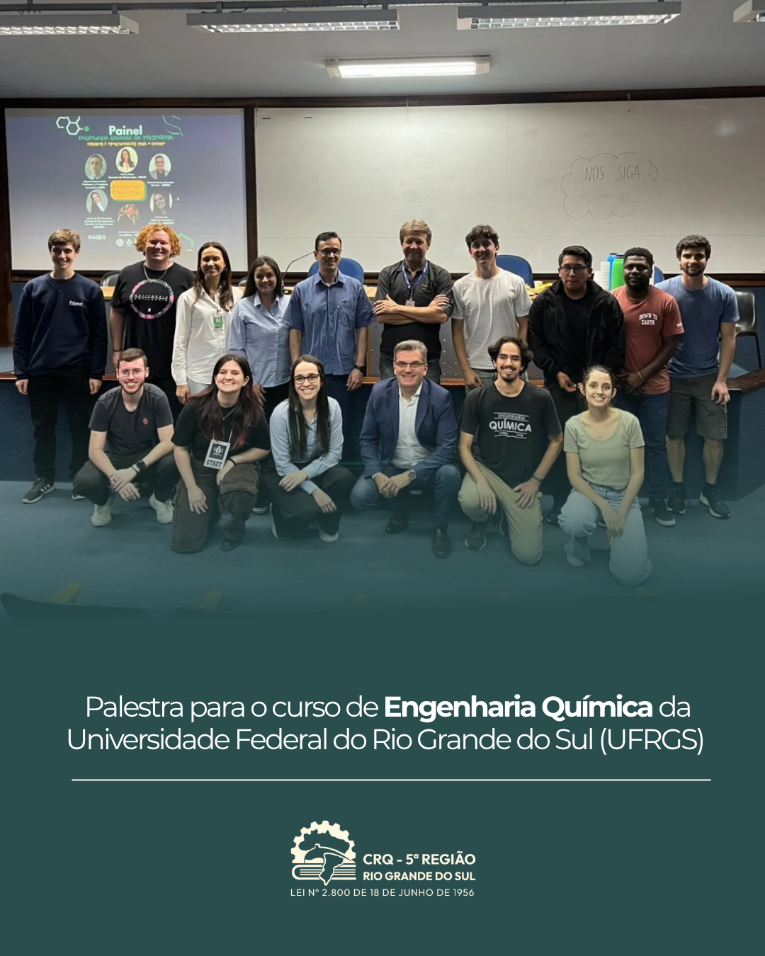 Palestra para o curso de Engenharia Química da Universidade Federal do Rio Grande do Sul (UFRGS) palestra-para-o-curso-de-engenharia-quimica-da-universidade-federal-do-rio-grande-do-sul-ufrgs